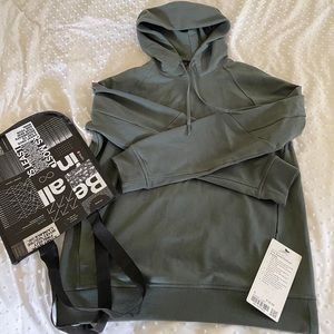 Lululemon City Sweat Pullover Hoodie Men’s Small Smoked Spruce - Green Brand New